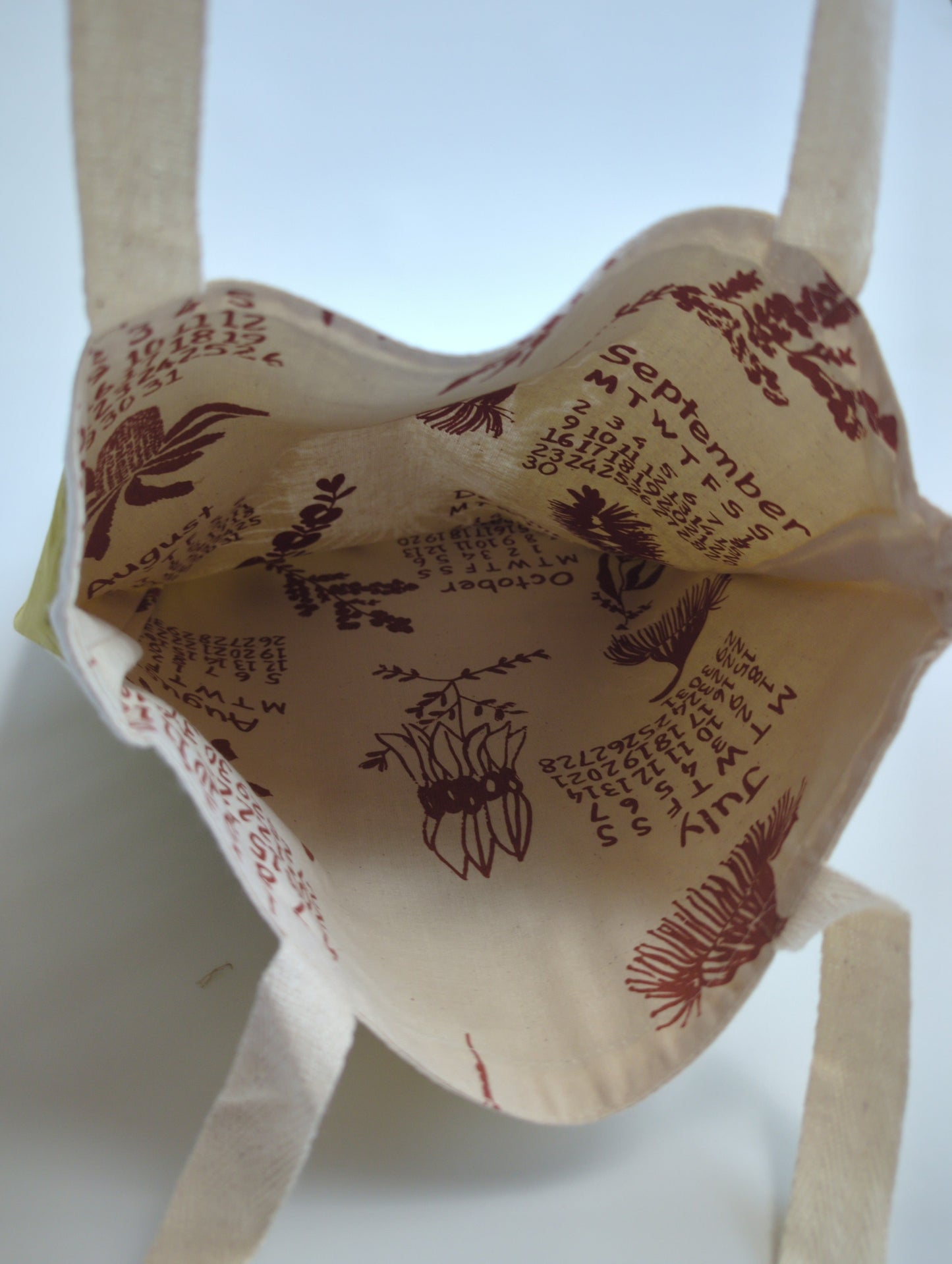 Cotton Tote featuring Banksia stencil - on Sale!