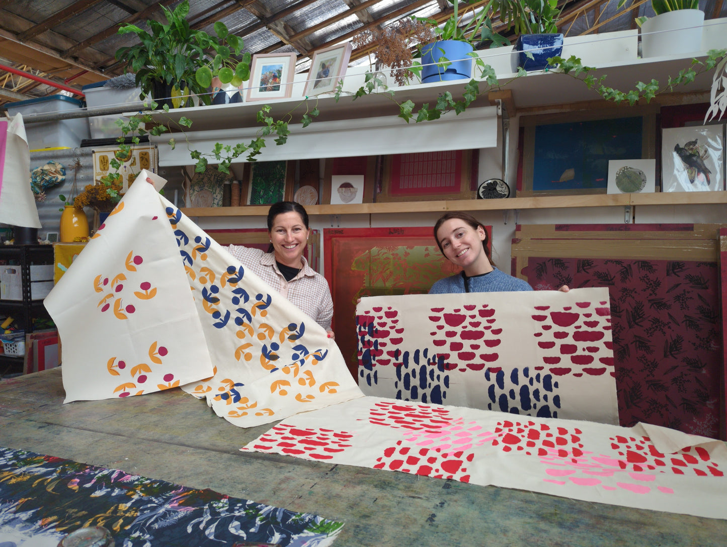 Print Your Own Fabric Workshop - Introduction to Screen printing and Fabric Design