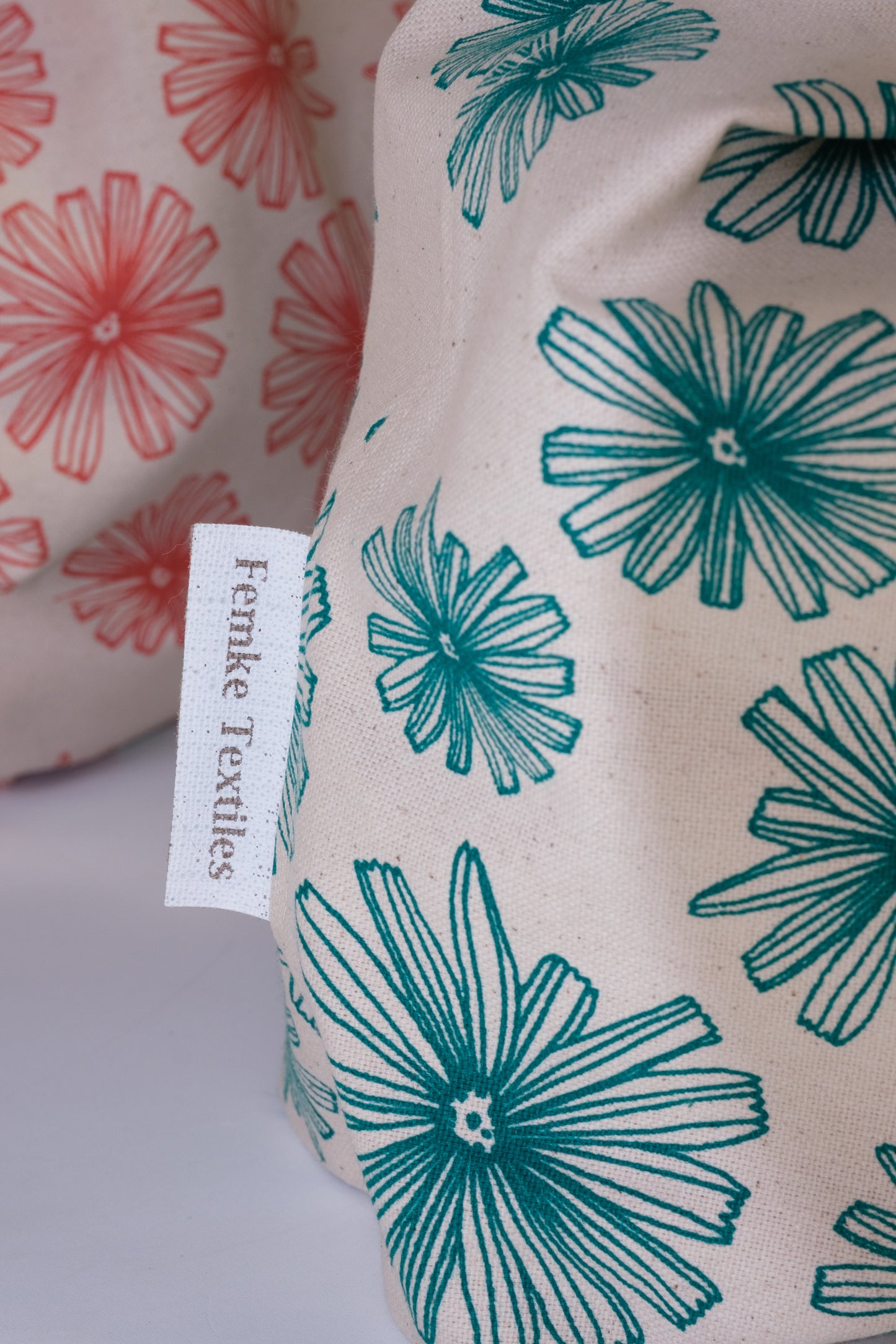 Zero Waste Daisy Cotton Canvas Tote Bags