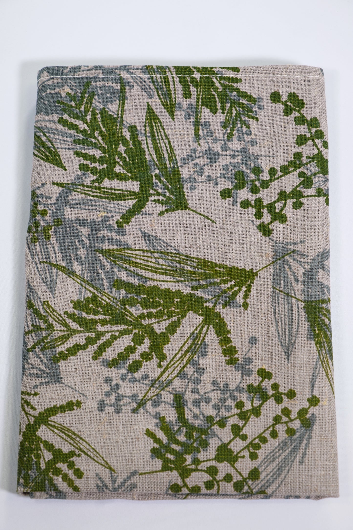 Napkin Set featuring Mixed Wattle in Storm and Moss