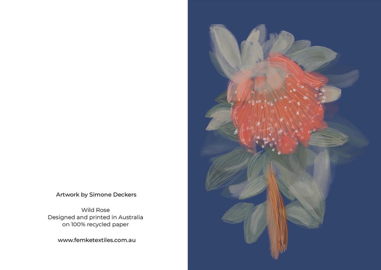 Wild Rose Greeting Card