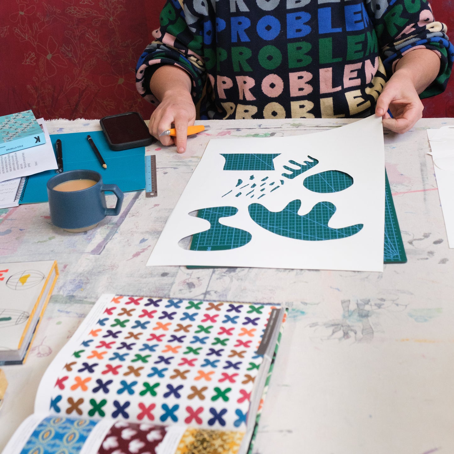 Print Your Own Fabric Workshop - Introduction to Screen printing and Fabric Design