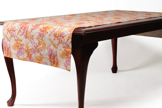 Linen Table Runner - Mixed Wattle