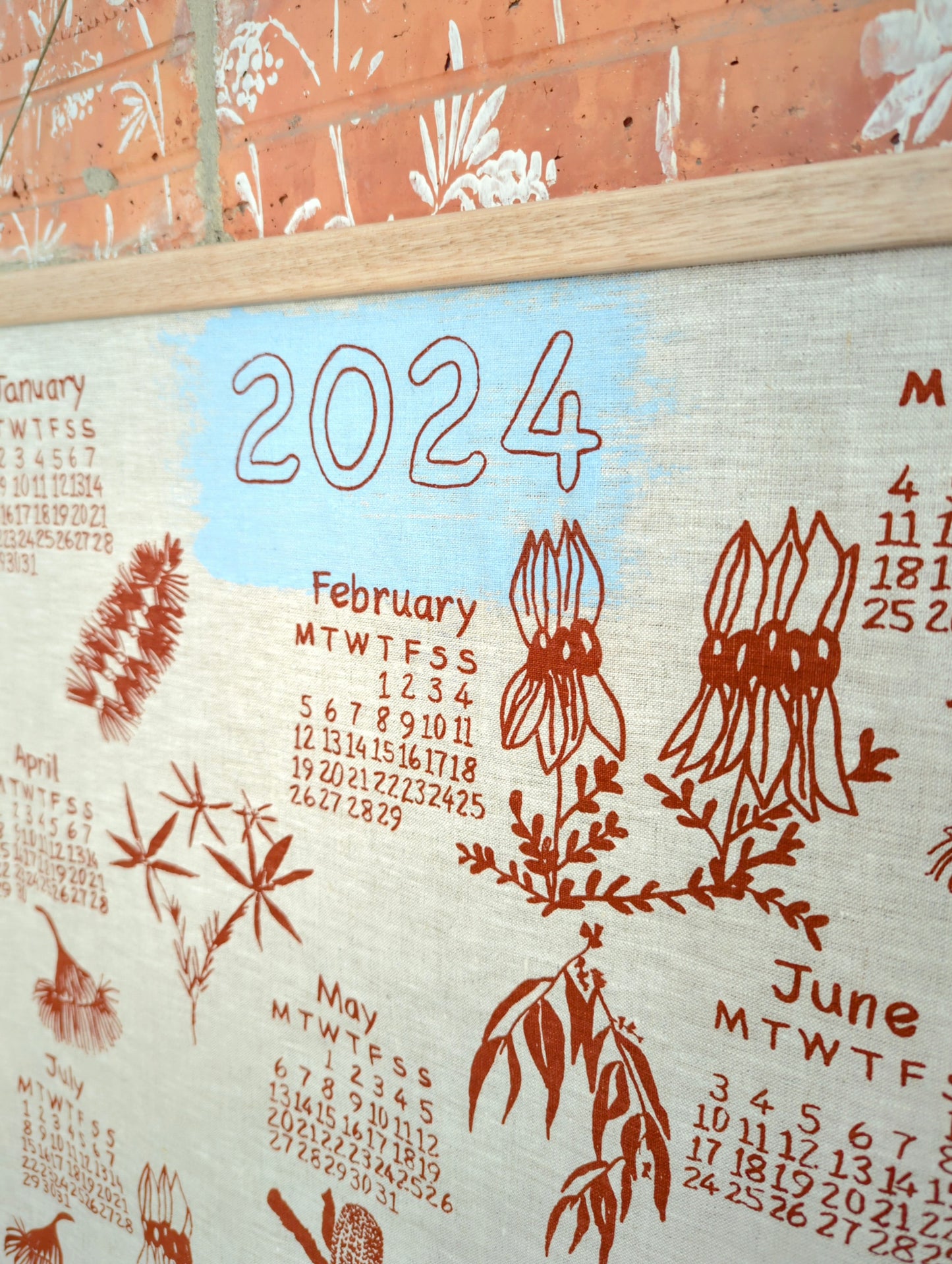 2024 Tea Towel Calendar