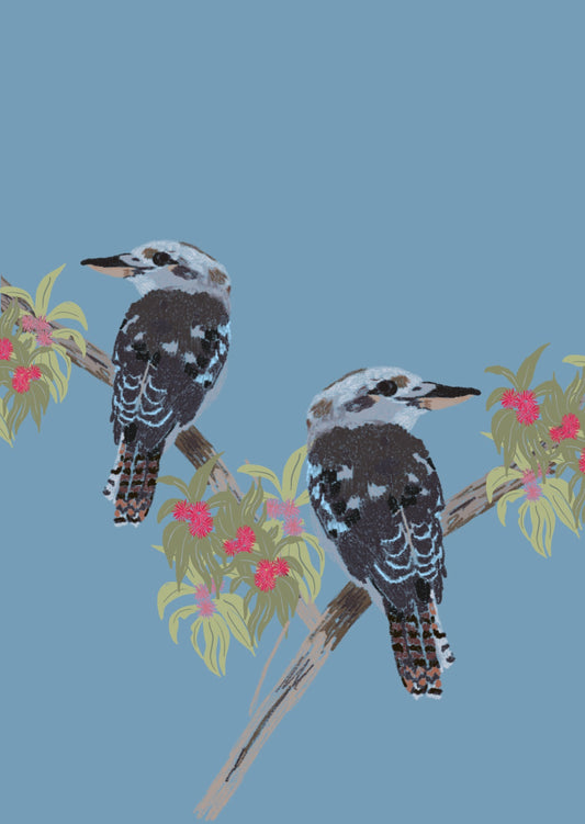 Kookaburras Greeting Card