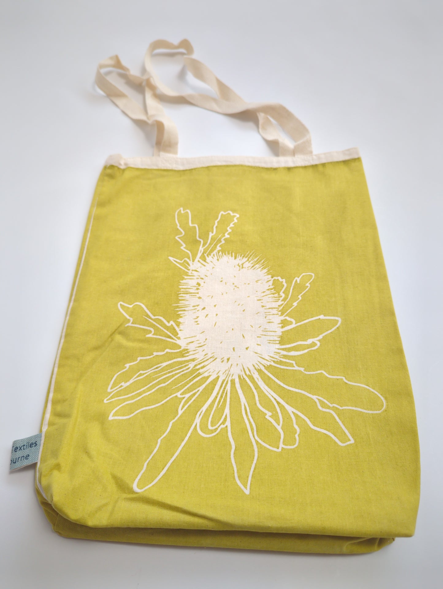 Cotton Tote featuring Banksia stencil - on Sale!