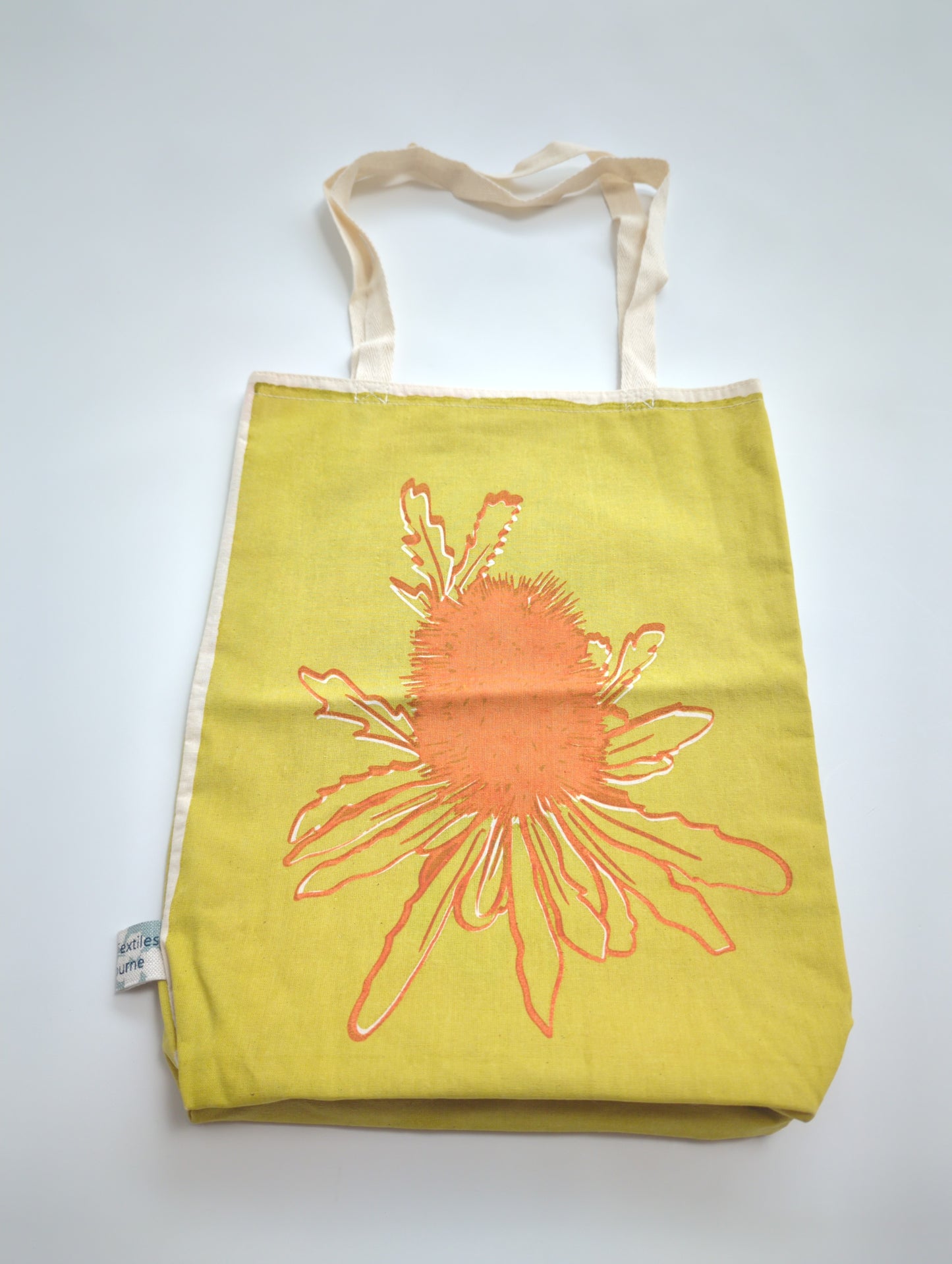 Cotton Tote featuring Banksia stencil - on Sale!