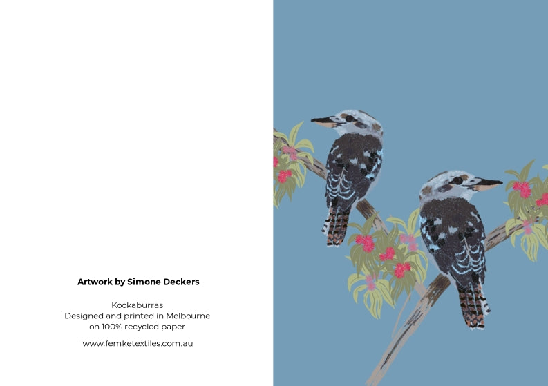 Kookaburras Greeting Card