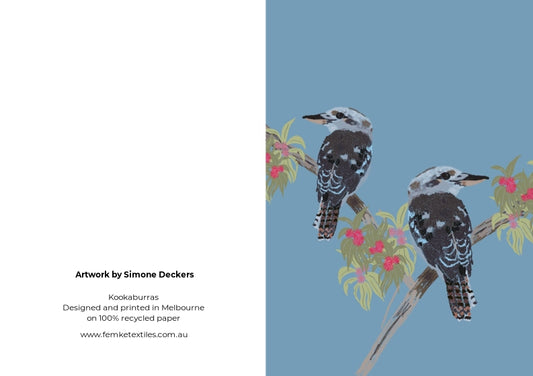 Kookaburras Greeting Card