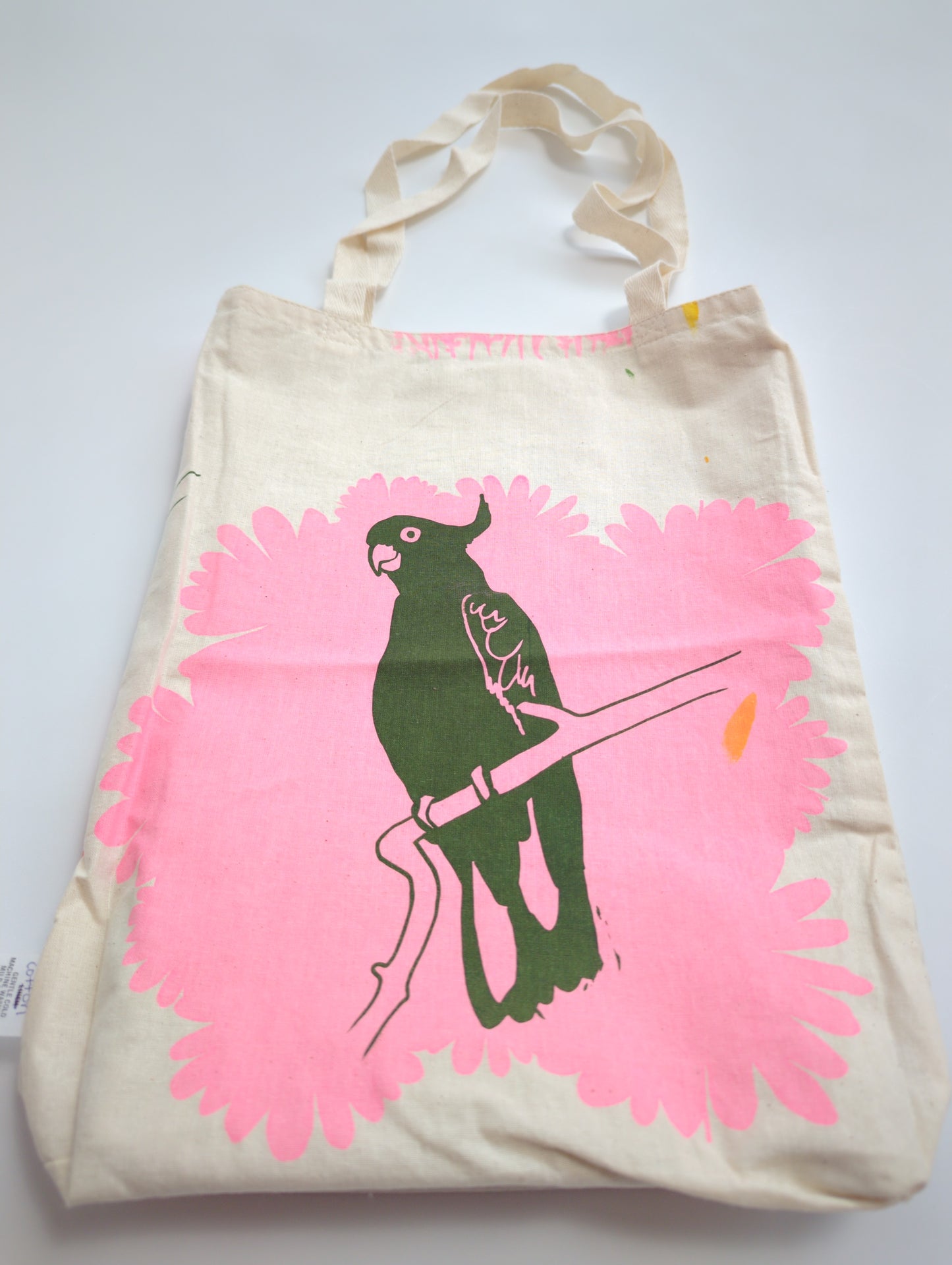 Cotton Tote featuring Banksia stencil - on Sale!