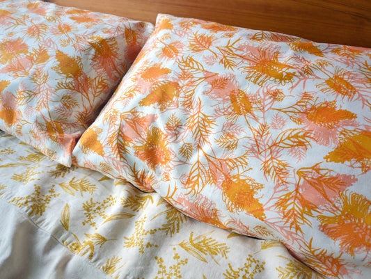 Pillowcases Featuring Grevilleas