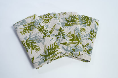 Linen Napkins Set of Four - Mixed Wattle