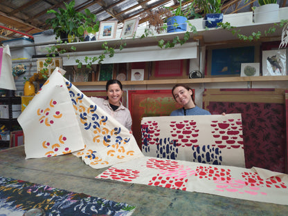 Print Your Own Fabric Workshop - Introduction to Screen printing and Fabric Design