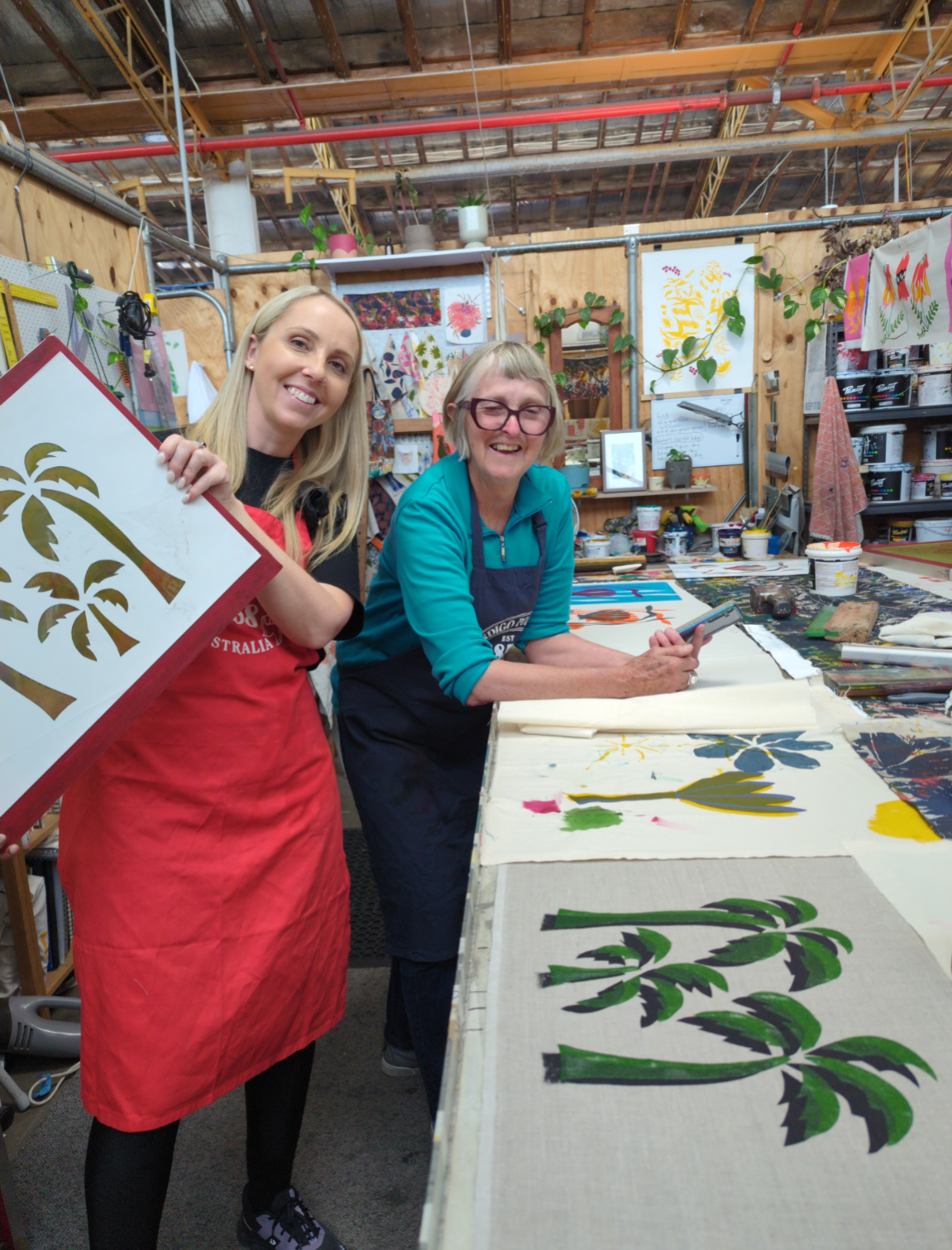 Print Your Own Fabric Workshop - Introduction to Screen printing and Fabric Design